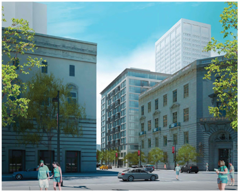 A lawsuit has been filed challenging a ballot measure that would impose tighter restrictions on waterfront development and impact numerous projects, including the construction of the new Golden State Warriors Arena. 1402-01.jpg